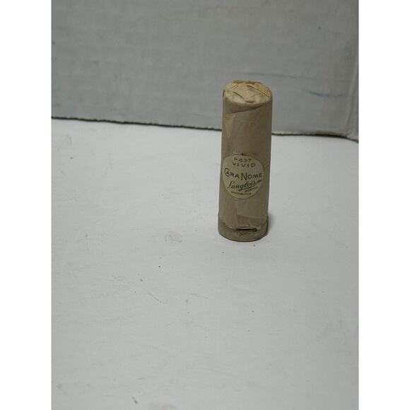 CARA NOME LIPSTICK IN Original Wrap 1950’s LANGLOIS Vivid P-637 Vintage RARE - Picture 1 of 4